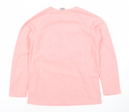 Girls UK Size 11-12 Years Disney Pink Pullover T-Shirt