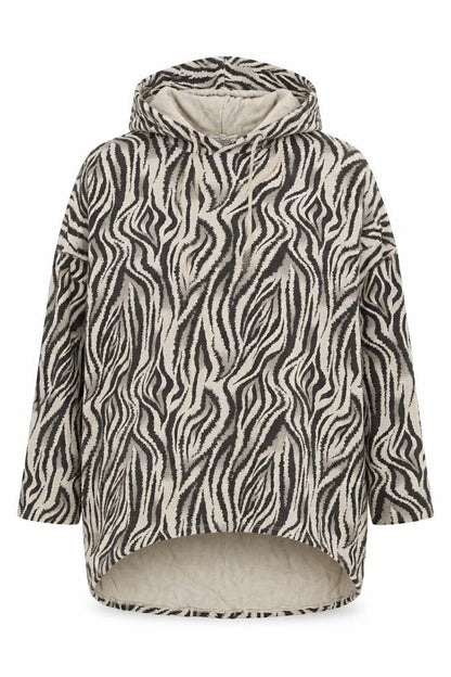 Womens UK Size S Made in Italy Beige Pullover Hoodie