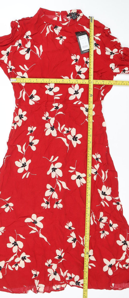 Womens UK Size 10 New Look A-Line Dress
