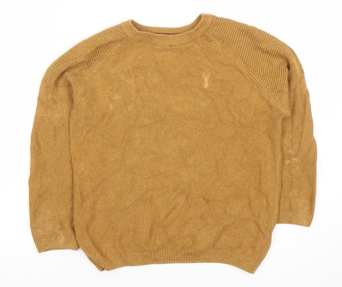 Boys UK Size 7 Years NEXT Brown Pullover Jumper