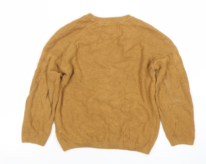 Boys UK Size 7 Years NEXT Brown Pullover Jumper