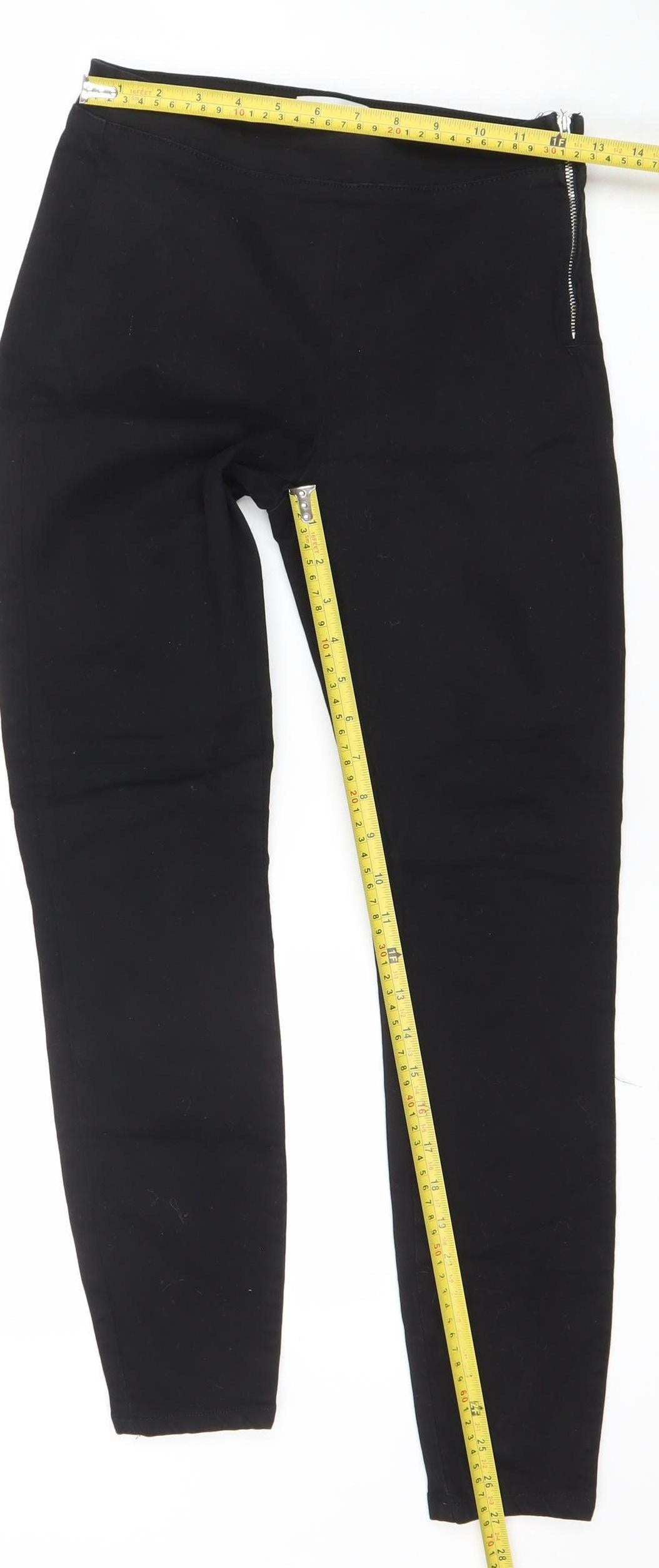 Womens UK Size 6 Savida Slim Fit Skinny Black Jeans