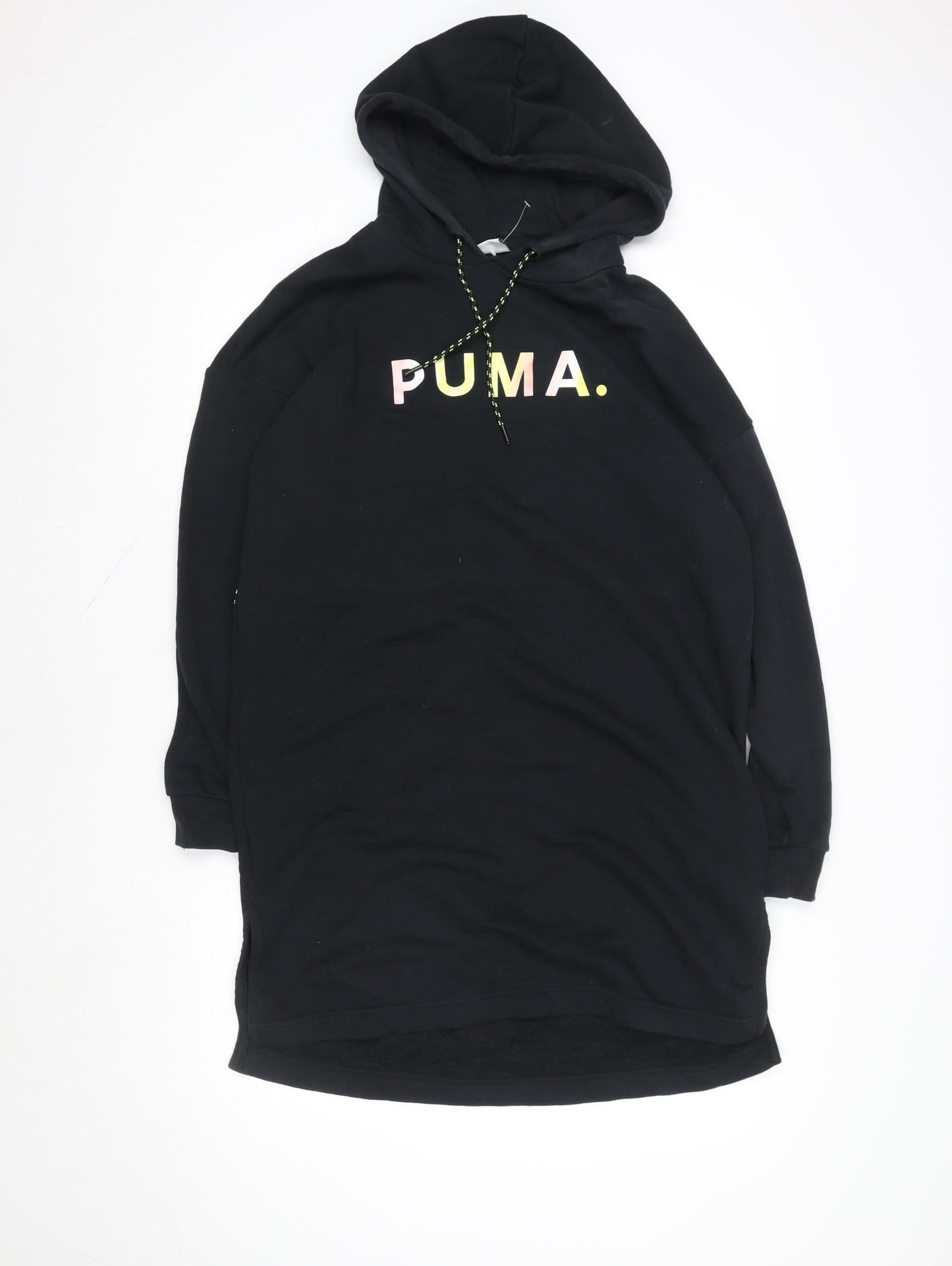 Womens UK Size XS PUMA Black Pullover Hoodie