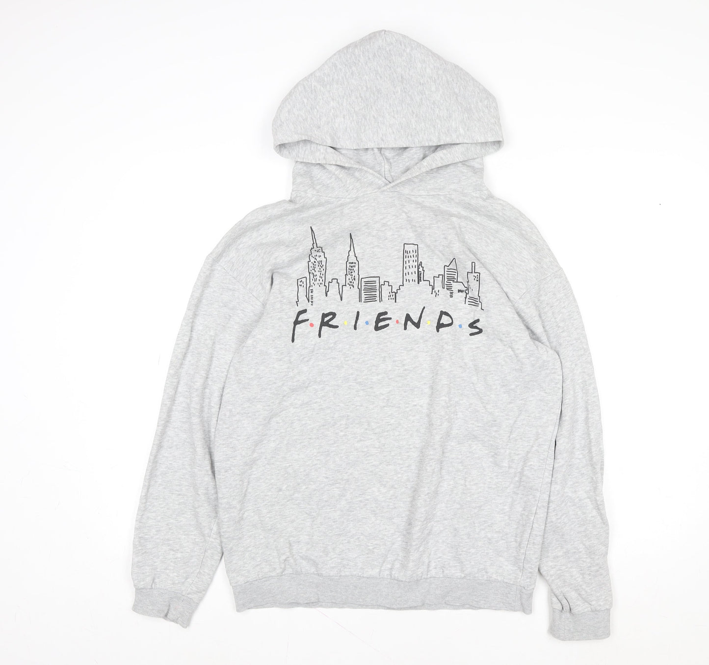 Girls UK Size 13-14 Years H&M Grey Pullover Hoodie