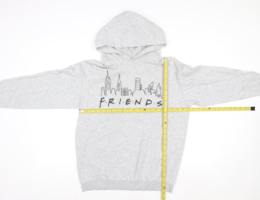Girls UK Size 13-14 Years H&M Grey Pullover Hoodie