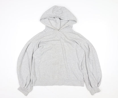 Womens UK Size M NEXT Grey Pullover Hoodie