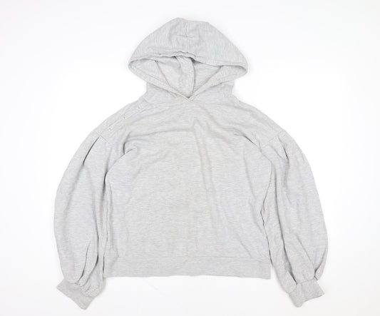 Womens UK Size M NEXT Grey Pullover Hoodie