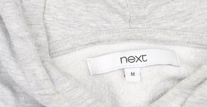 Womens UK Size M NEXT Grey Pullover Hoodie