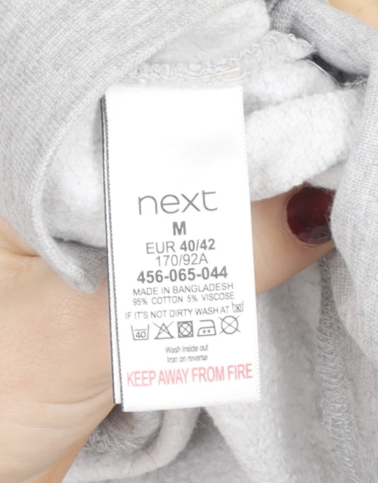 Womens UK Size M NEXT Grey Pullover Hoodie