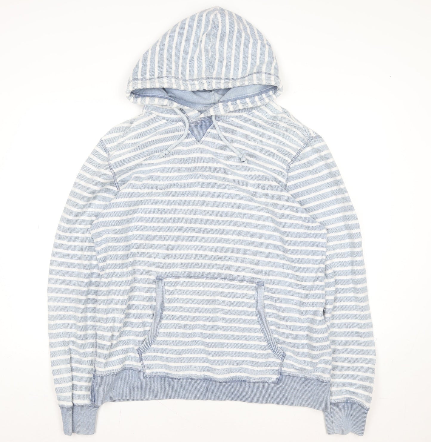 Womens UK Size XL FatFace Blue Pullover Hoodie
