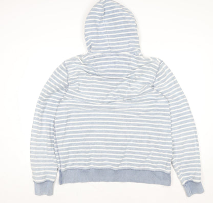 Womens UK Size XL FatFace Blue Pullover Hoodie