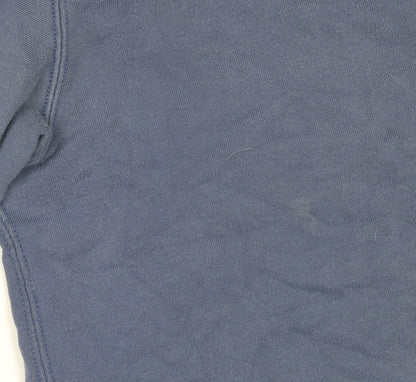 Mens UK Size XS Uniqlo Blue Pullover Sweatshirt