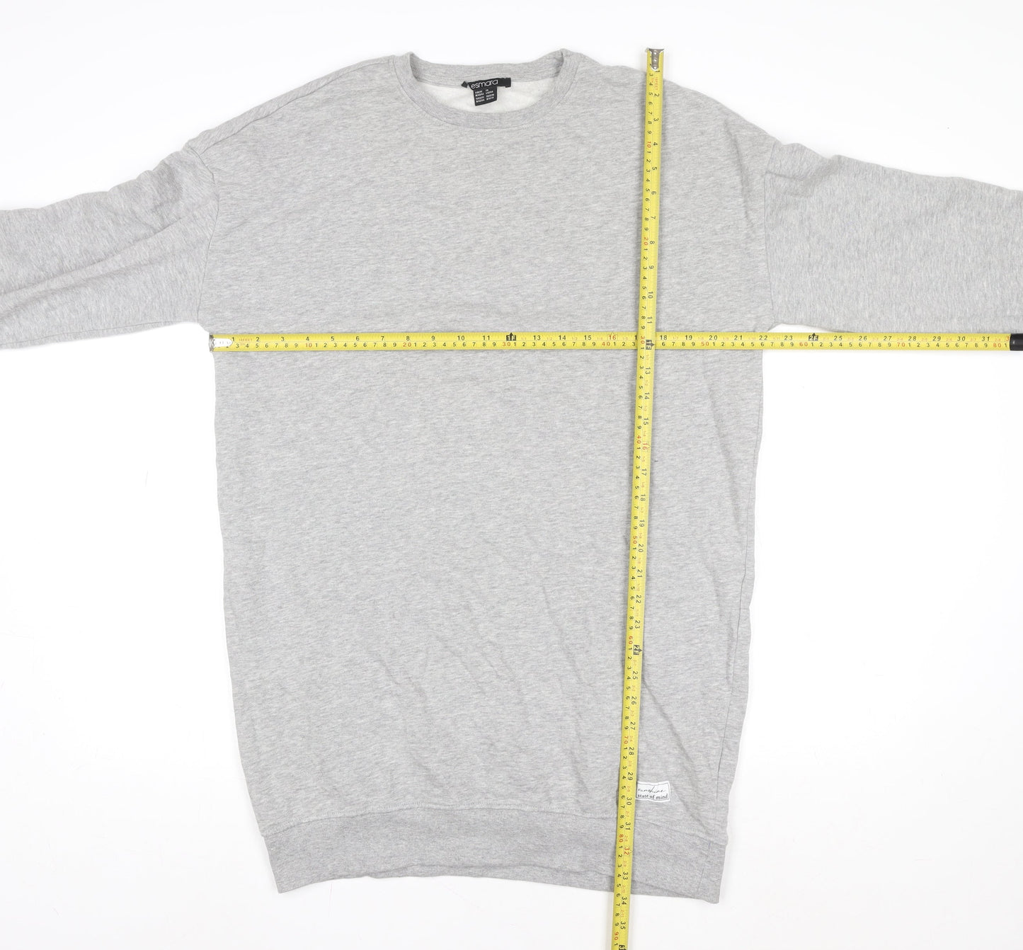 Womens UK Size M ESMARA Grey Pullover Sweatshirt