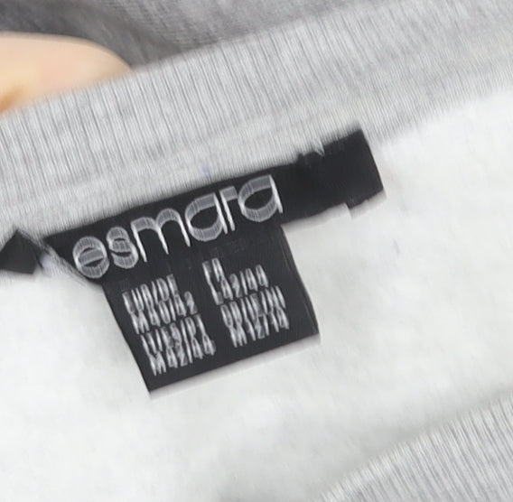 Womens UK Size M ESMARA Grey Pullover Sweatshirt