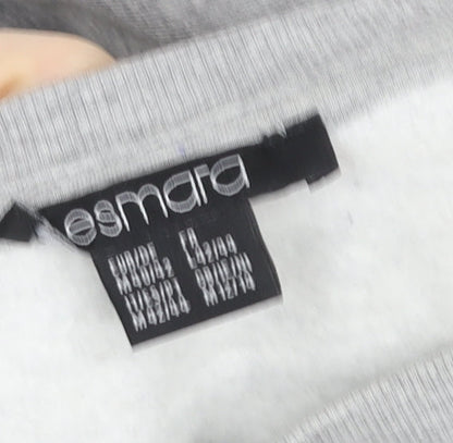 Womens UK Size M ESMARA Grey Pullover Sweatshirt