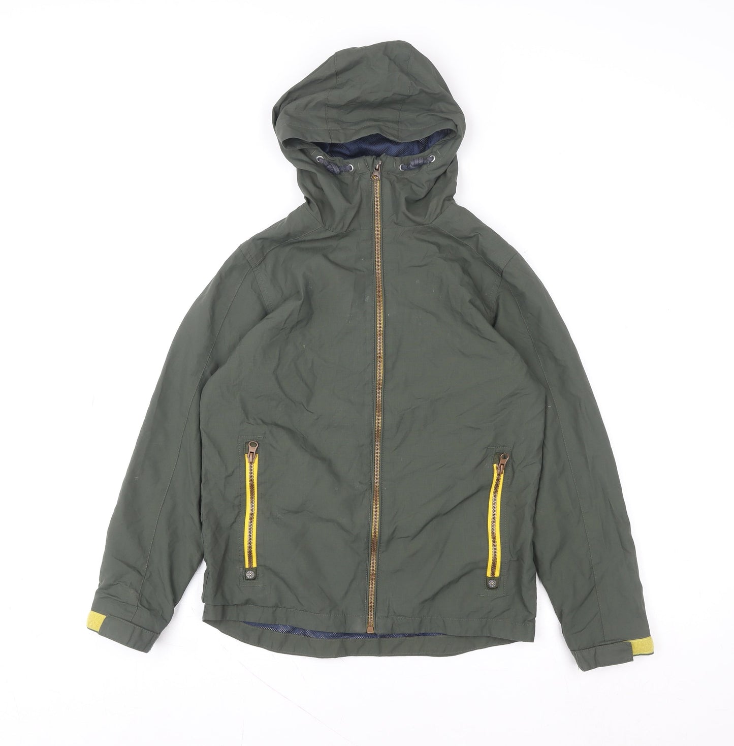 Boys UK Size 9 Years NEXT Green Windbreaker Coat