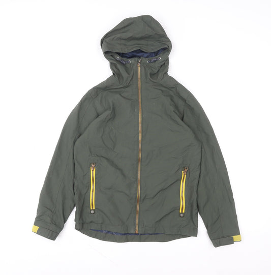 Boys UK Size 9 Years NEXT Green Windbreaker Coat