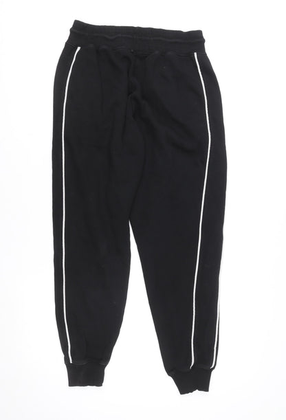 AKAI Men's Black Jogger Trousers L Fleece Activewear Pants