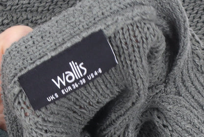 Womens UK Size S Wallis Grey Camisole Blouse