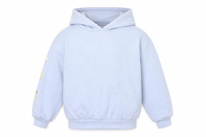 Girls UK Size 7-8 Years Marks and Spencer Blue Pullover Hoodie