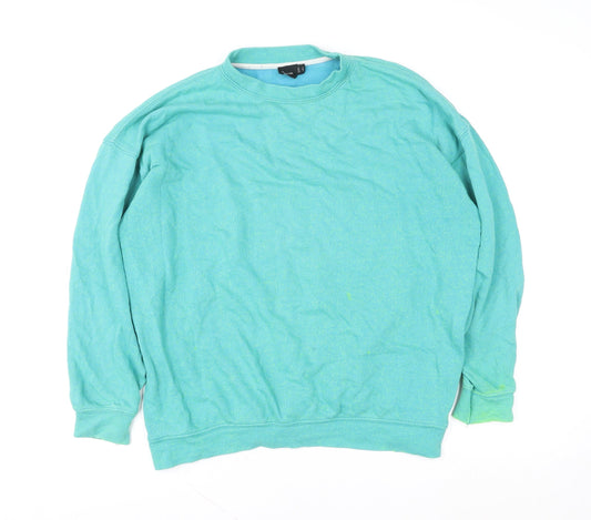 Womens UK Size 8 ASOS Green Pullover Sweatshirt