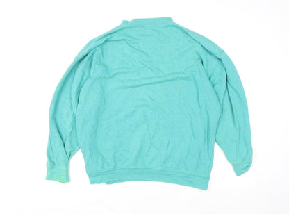 Womens UK Size 8 ASOS Green Pullover Sweatshirt