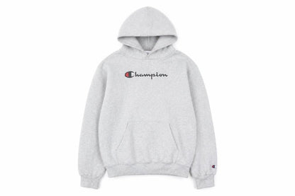 Girls UK Size M Champion Grey Pullover Hoodie