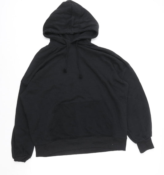 Womens UK Size M H&M Black Pullover Hoodie