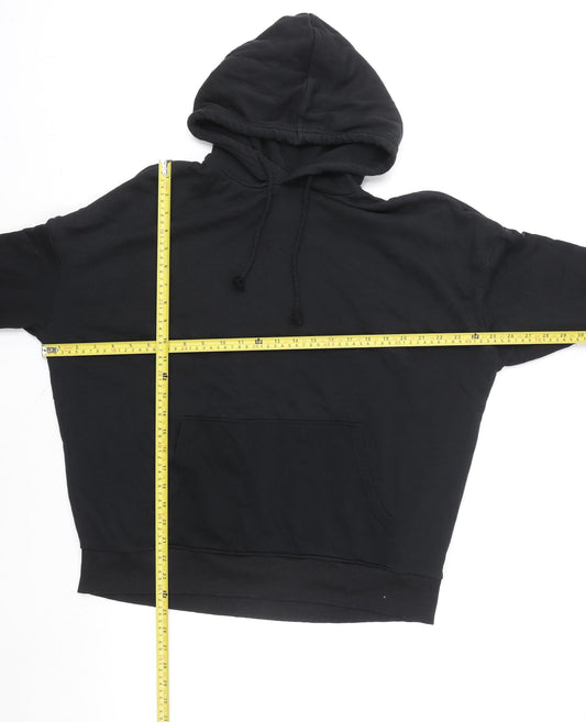 Womens UK Size M H&M Black Pullover Hoodie