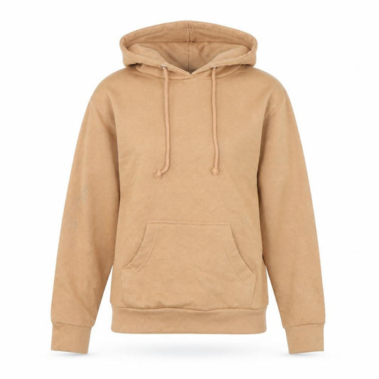 Womens UK Size XS Brave Soul Beige Pullover Hoodie
