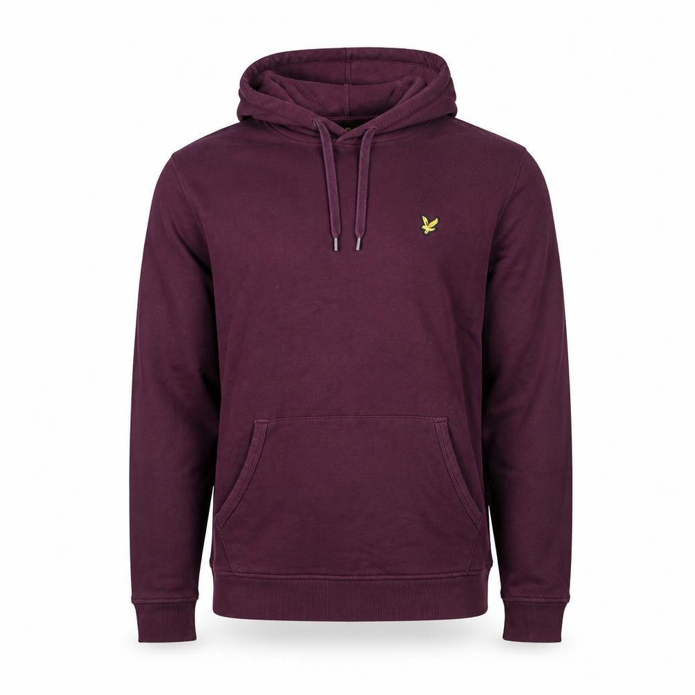 Mens UK Size M Lyle & Scott Purple Pullover Hoodie