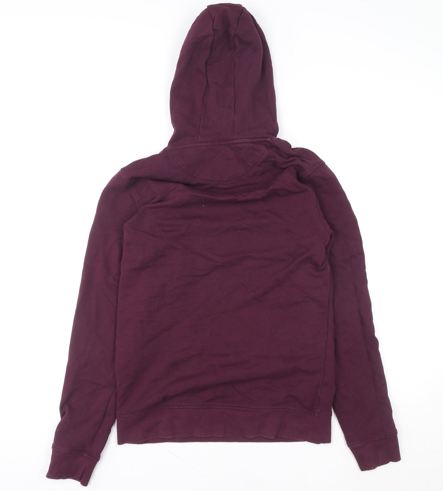 Mens UK Size M Lyle & Scott Purple Pullover Hoodie