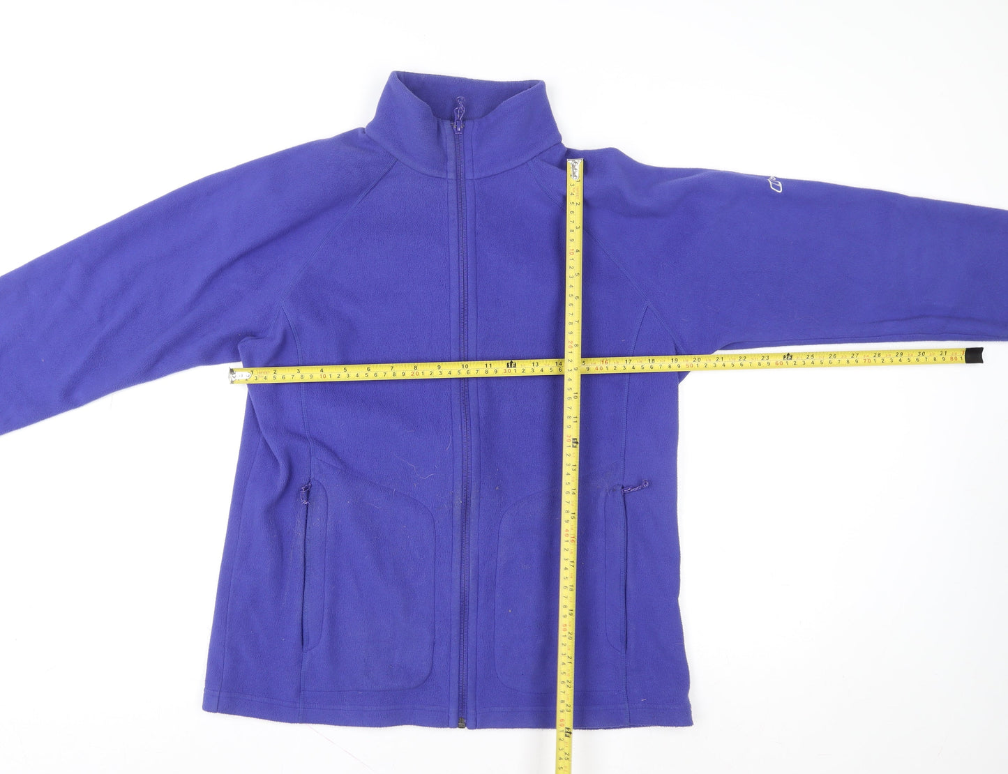 Berghaus Women Purple Full Zip Fleece Sweatshirt UK 16 XL
