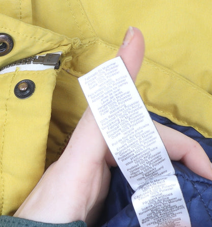 Next Unisex Baby Yellow Tiger Hooded Padded Parka Coat 12-18 Months