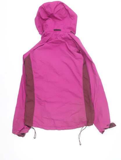 Berghaus Women's Pink Waterproof Hooded Rain Jacket Size 10