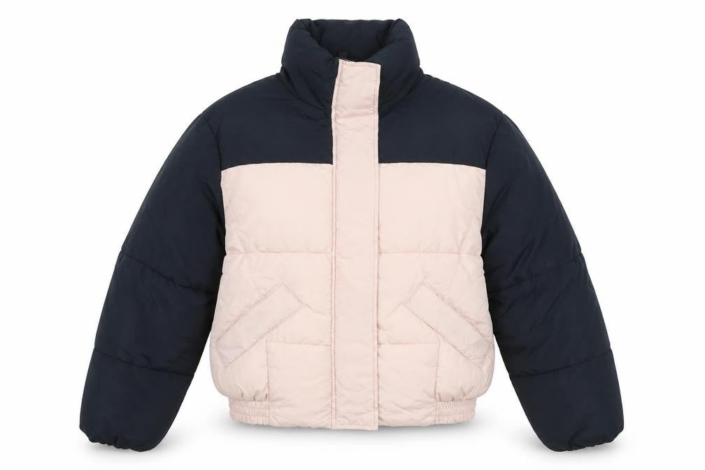 Womens UK Size XS H&M Multicoloured Puffer Jacket