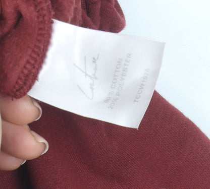Womens UK Size 4 The Couture Club Red Pullover Sweatshirt