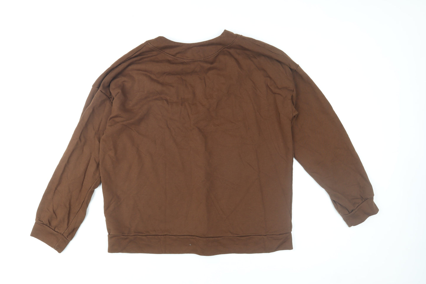 Womens UK Size 16/18 Ellos Brown Pullover Sweatshirt