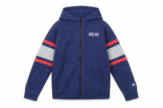 Boys UK Size 14-15 Years Nike Blue Full Zip Hoodie