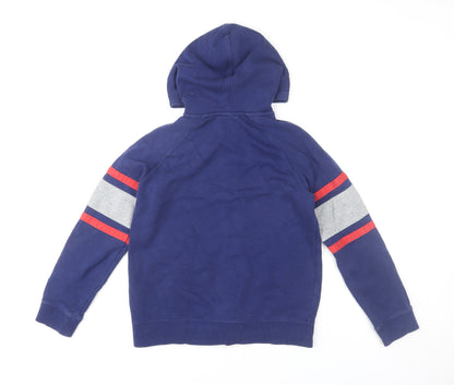 Boys UK Size 14-15 Years Nike Blue Full Zip Hoodie