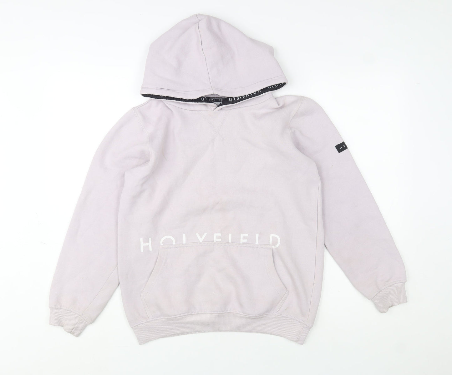 Girls UK Size 10-12 Years Holyfield Beige Pullover Hoodie