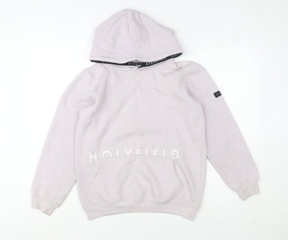 Girls UK Size 10-12 Years Holyfield Beige Pullover Hoodie