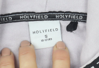 Girls UK Size 10-12 Years Holyfield Beige Pullover Hoodie