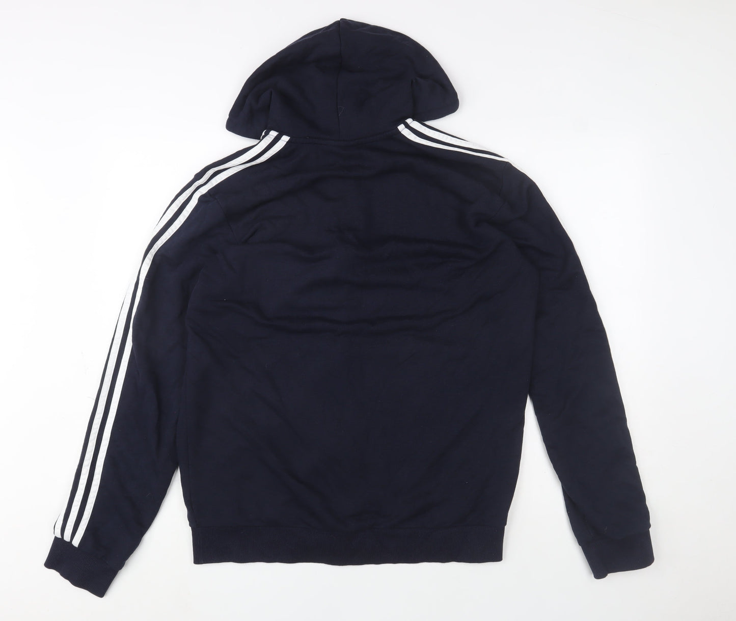 Adidas Men's Blue Full Zip Hoodie L Sportswear Jacket