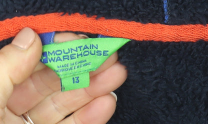 Boys UK Size 13 Years Mountain Warehouse Blue Basic Jacket