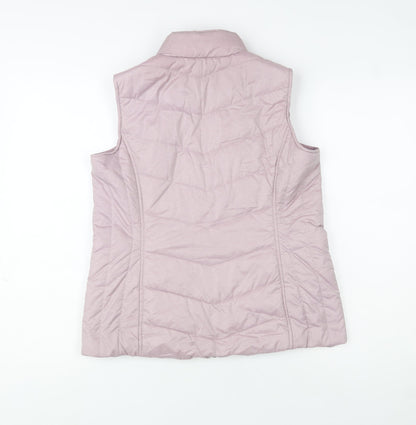 Womens UK Size 10 Bonmarché Pink Puffer Jacket