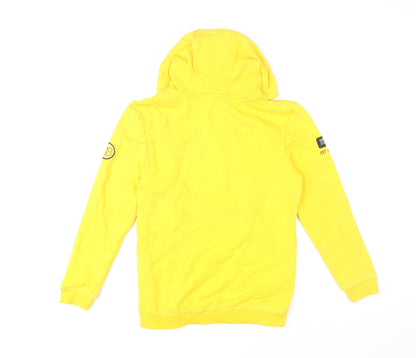 Girls UK Size 11-12 Years BBC Children in Need Yellow Pullover Hoodie