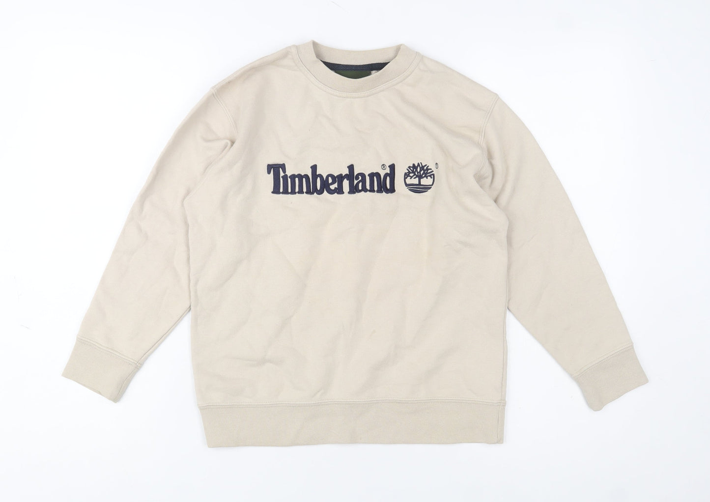 Womens UK Size 10 Timberland Beige Pullover Sweatshirt