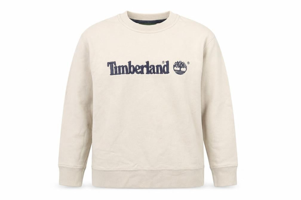 Womens UK Size 10 Timberland Beige Pullover Sweatshirt