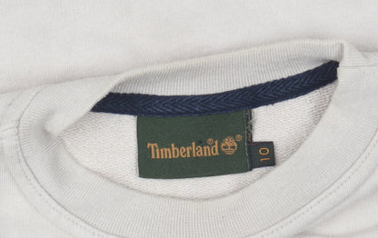 Womens UK Size 10 Timberland Beige Pullover Sweatshirt